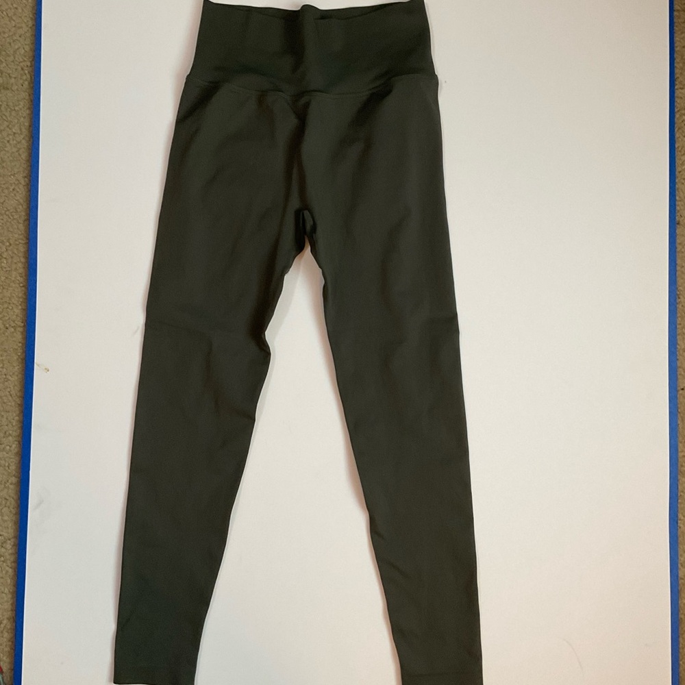 Womens Dark Green Leggings
